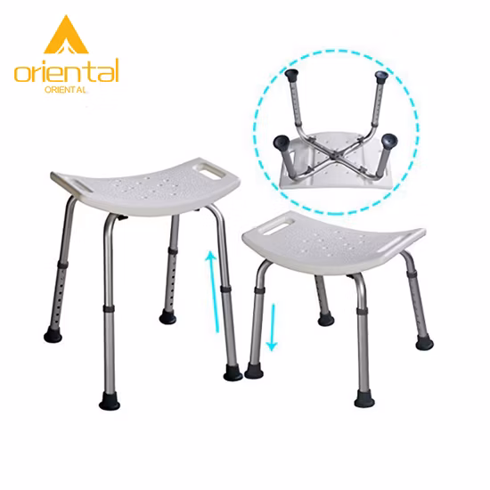 Elderly Bath Shower Chair Aluminum Bathroom Bench