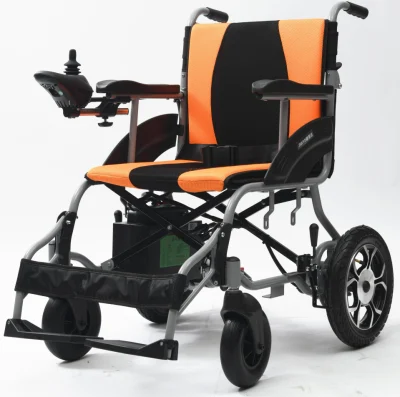 Origen teledirigido plegable eléctrico portátil usado médico del diseño del OEM de la silla de ruedas