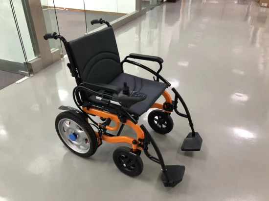 La mejor silla de ruedas eléctrica motorizada ligera para uso en exteriores Silla de ruedas eléctrica barata a la venta
