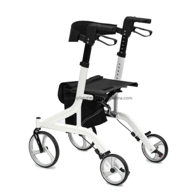 Andador ligero de aluminio al aire libre del andador de la ayuda para caminar de la atención médica al por mayor para discapacitados
