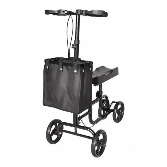 Rotator andador para ancianos, dispositivos médicos, suministros de terapia, andador de rodilla con soporte para la rodilla